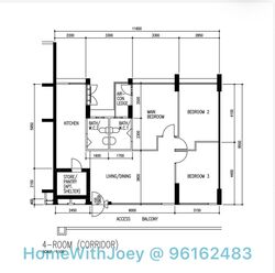 Blk 623 Jurong West Street 61 (Jurong West), HDB 4 Rooms #635536731